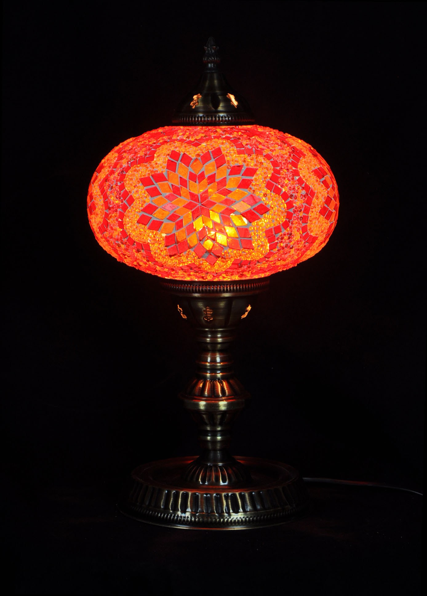 Mosaic Table Lamps Handcrafted Turkish Mosaic Table Lamp X Large